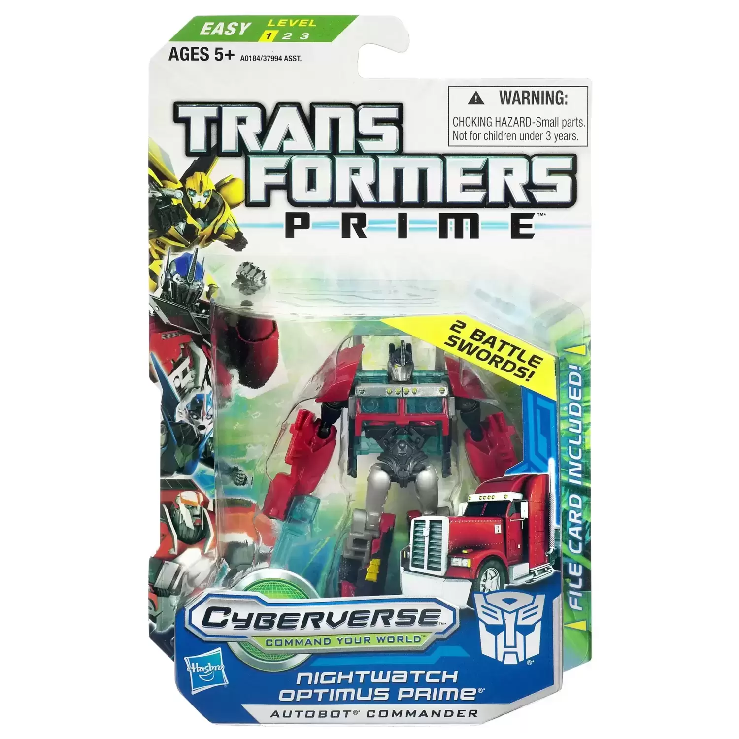 Transformers Prime - Nightwatch Optimus Prime (Cyberverse)
