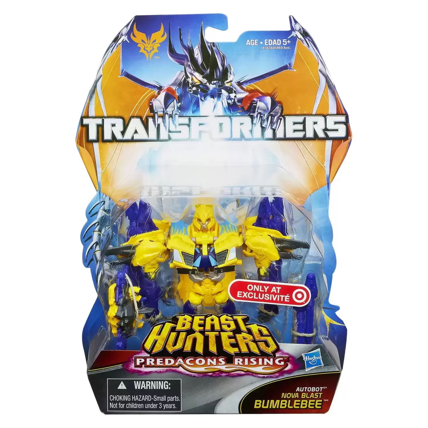 Transformers Prime Beast Hunters - Nova Blast Bumblebee