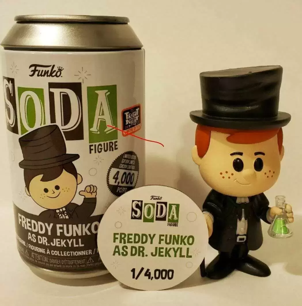 Vinyl Soda! - Freddy Funko as Dr. Jekyll