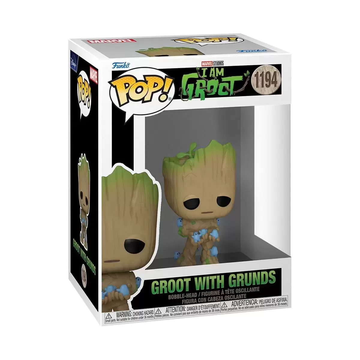 POP! MARVEL - I\'m Groot - Groot with Grunds