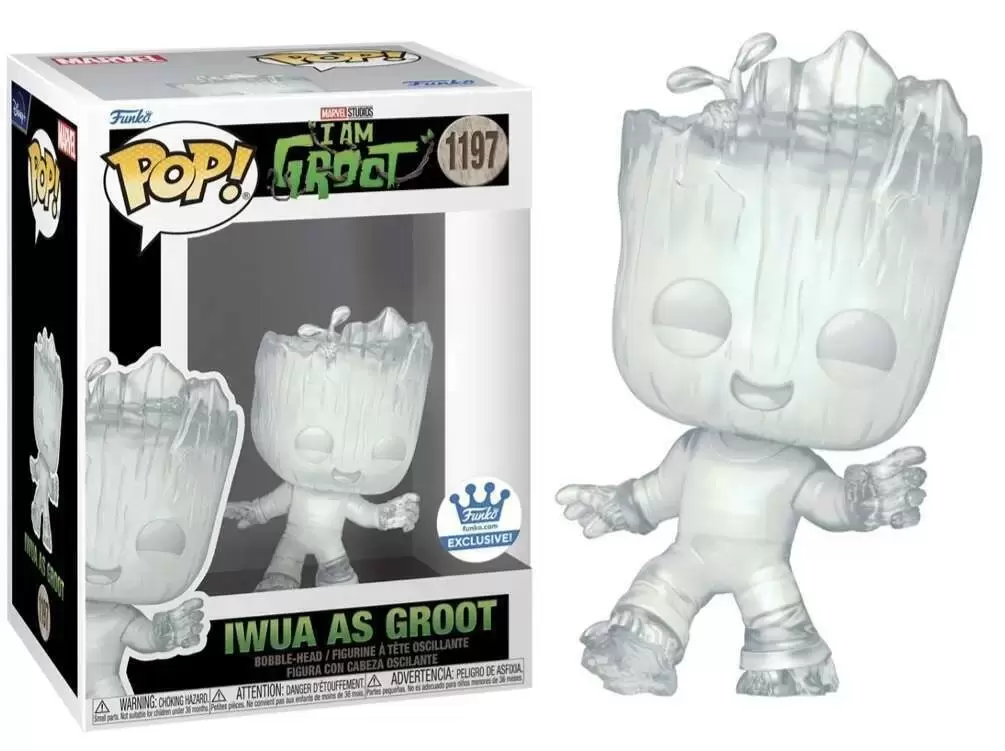 Funko Pop! Marvel: I Am Groot - Groot with Cheese Puffs Vinyl Bobblehead 