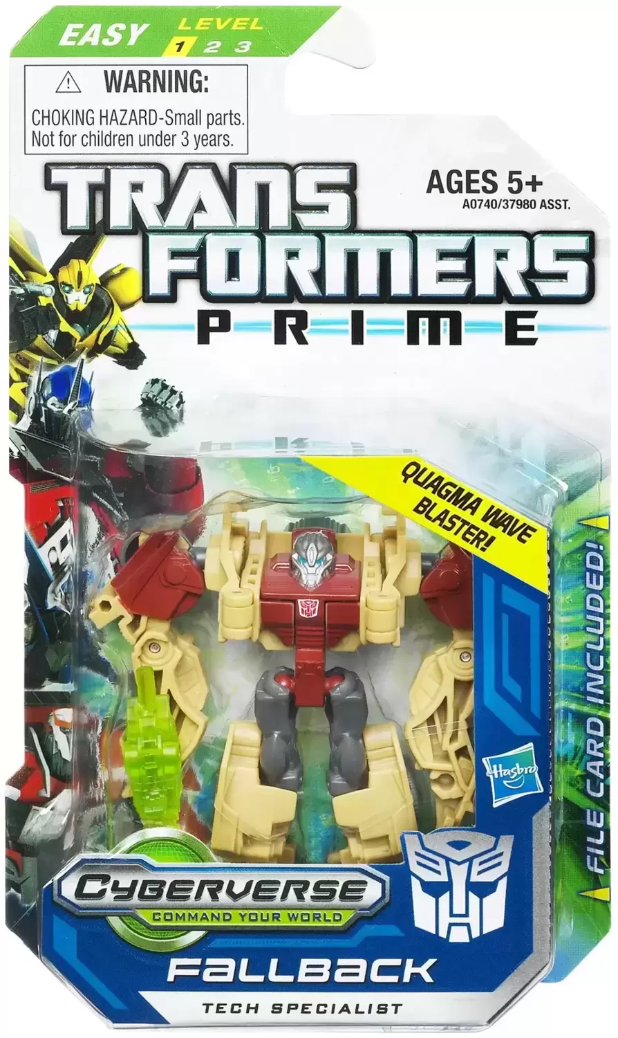 Transformers Prime - Fallback (Cyberverse)