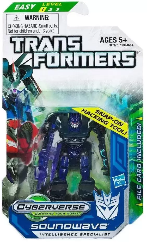 Transformers Prime Beast Hunters Legion Wave 2 Soundwave