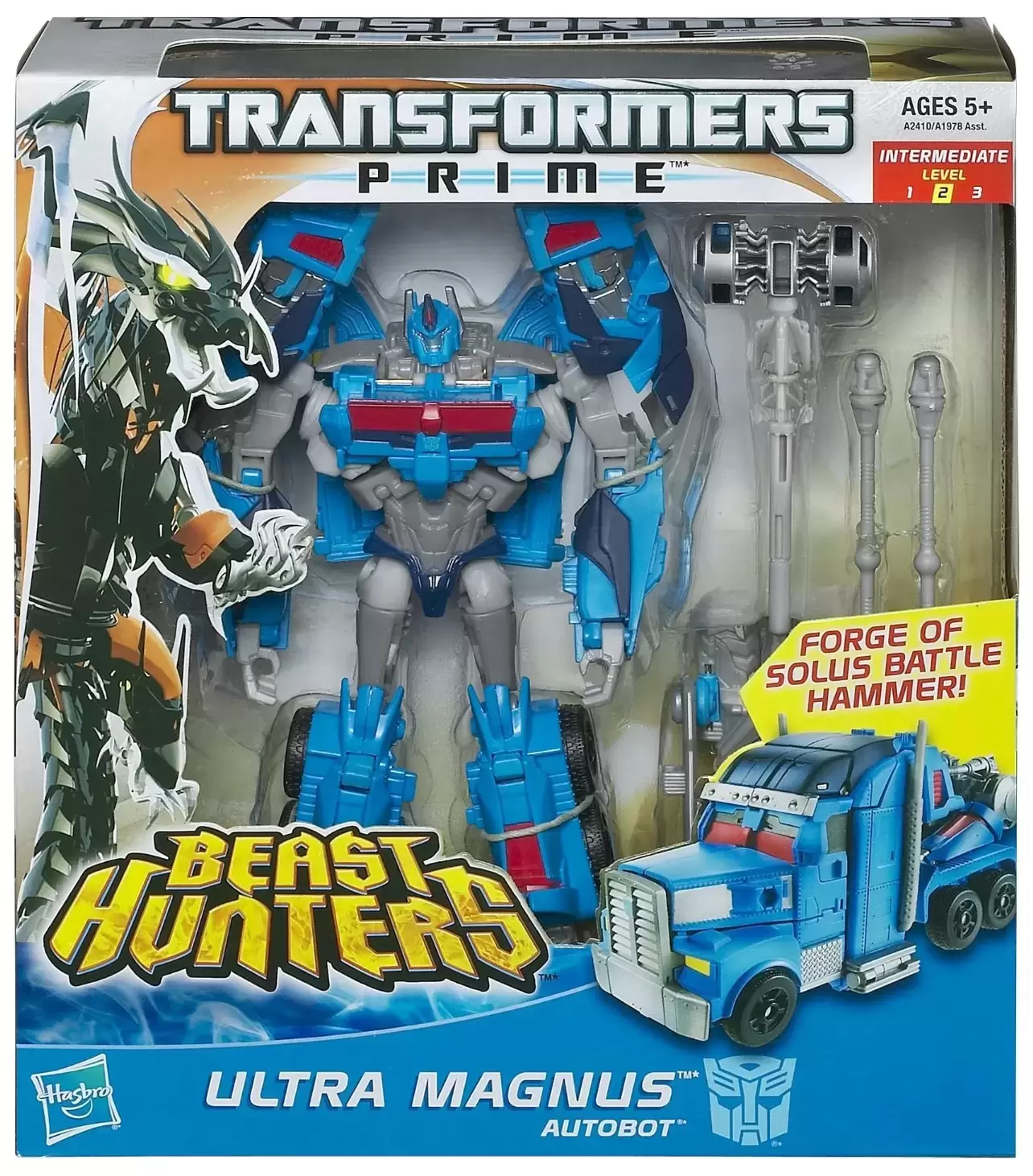 transformers prime beast hunters ultra magnus vs megatron