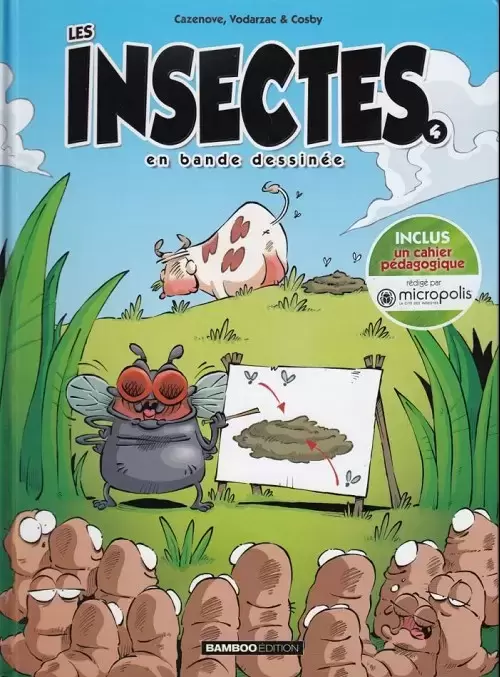 Les insectes en bande dessinée - Tome 4