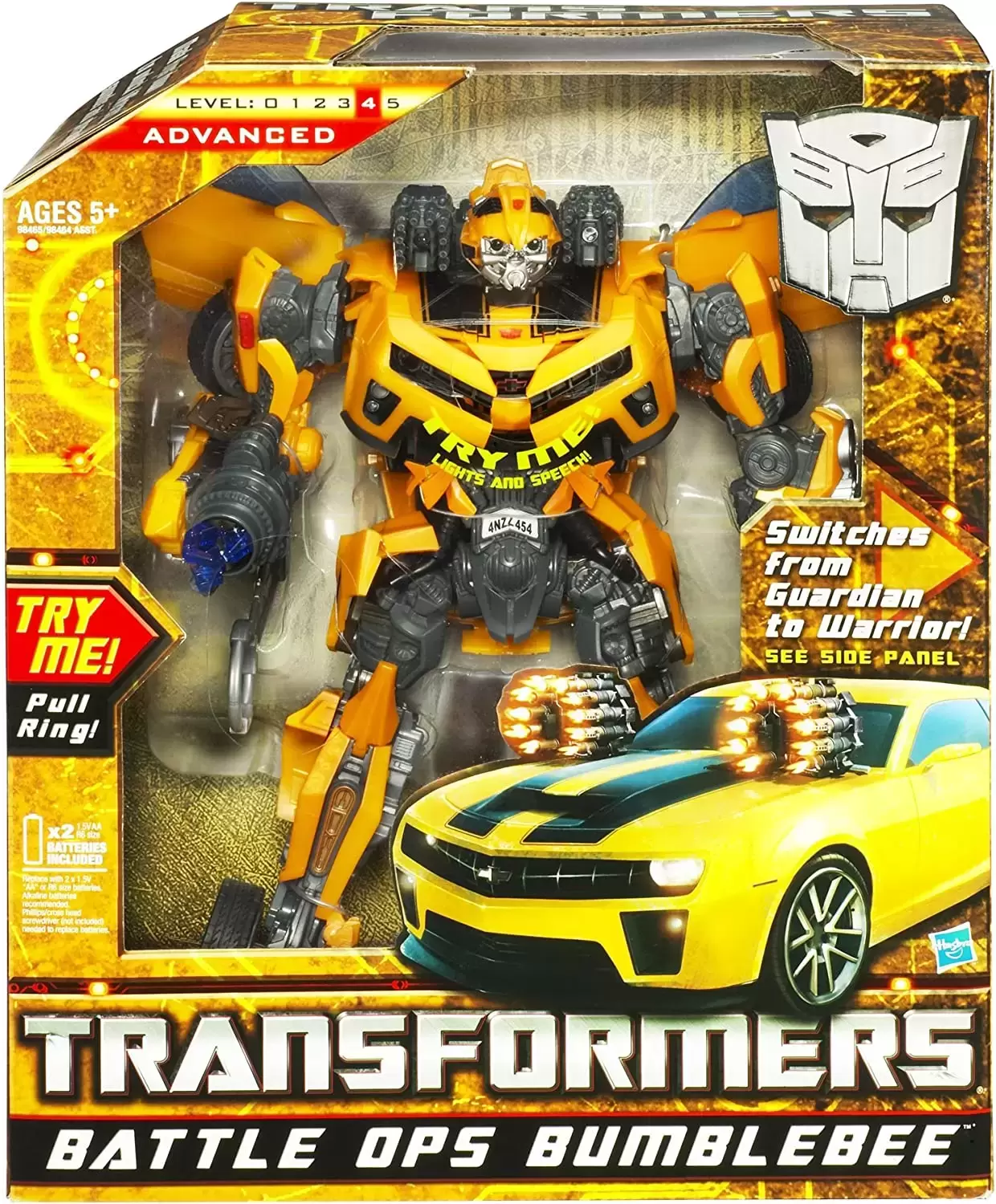 Transformers Hunt for the Decepticon - Battle Ops Bumblebee