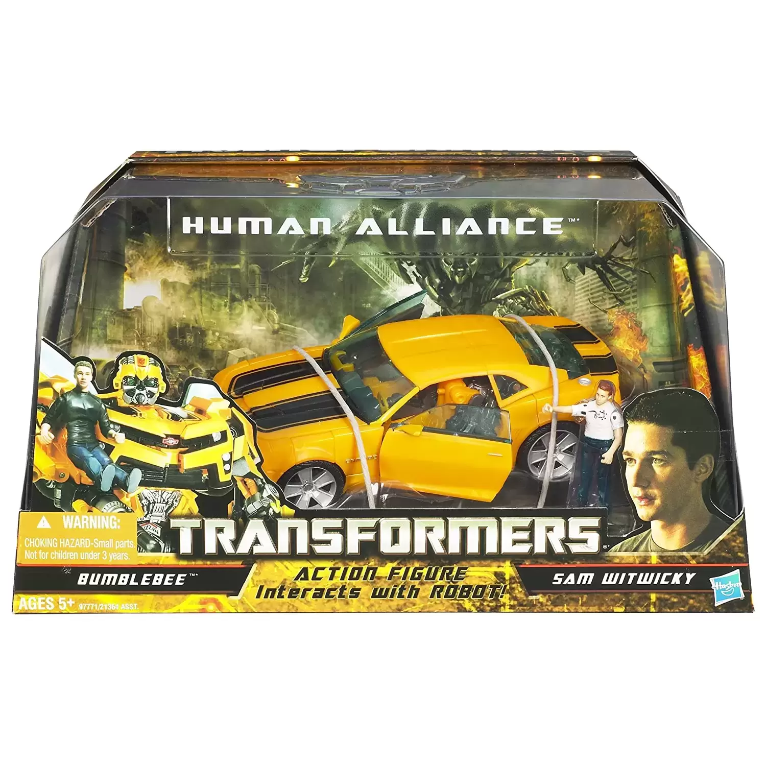 Transformers Hunt for the Decepticon - Bumblebee with Sam Witwicky