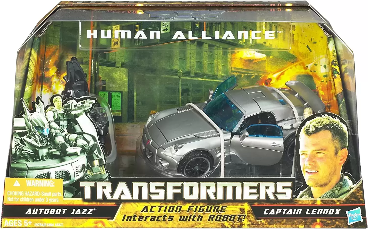 Transformers Hunt for the Decepticon - Jazz with Captain Lennox