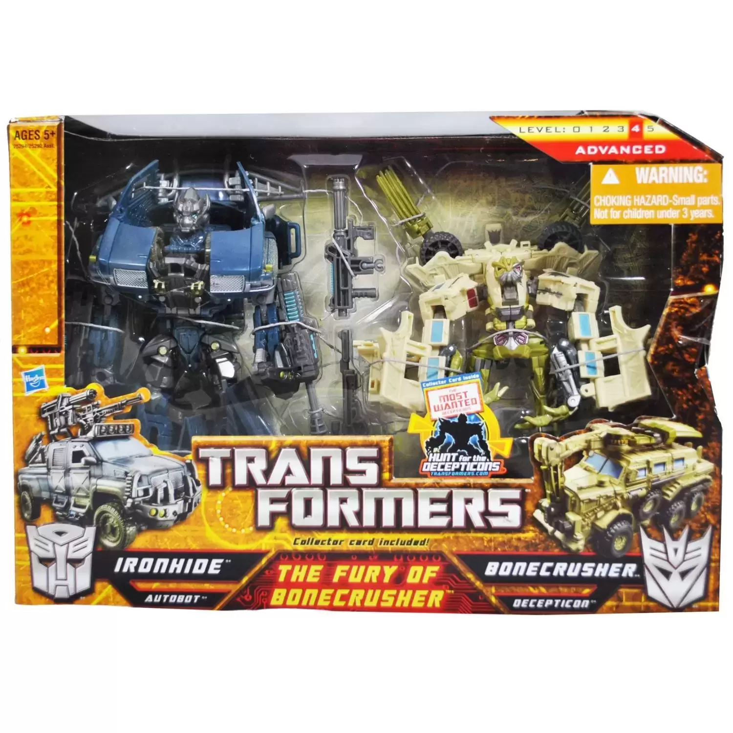 Transformers Hunt for the Decepticon - Versus Pack: Fury of Bonecrusher (Ironhide vs Bonecrusher)