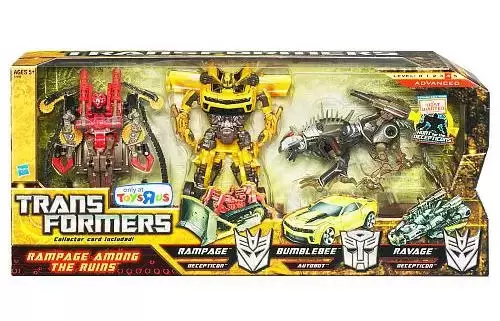 Transformers Hunt for the Decepticon - Versus Pack: Rampage Among The Ruins (Bumblebee vs Rampage)