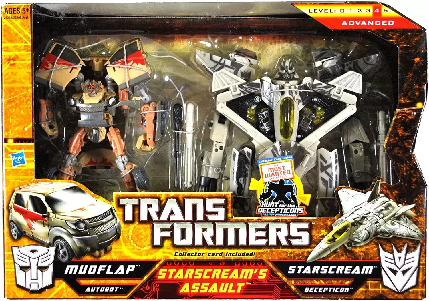 Transformers Hunt for the Decepticon - Versus Pack: Starscream\'s Assault (Mudflap vs Starscream)