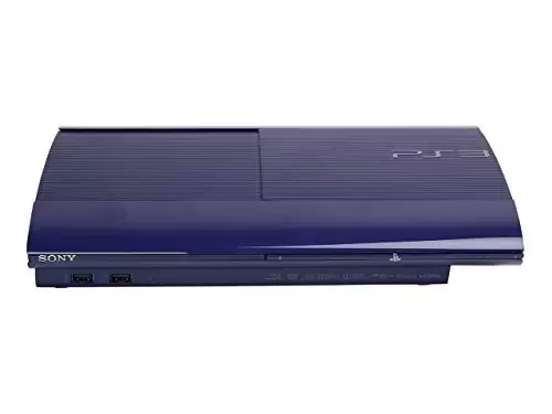 Matériel PlayStation 3 - Console PS3 Ultra slim 500 Go Bleue