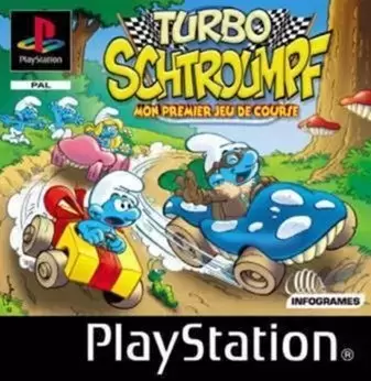 Playstation games - Turbo Schtroumpf
