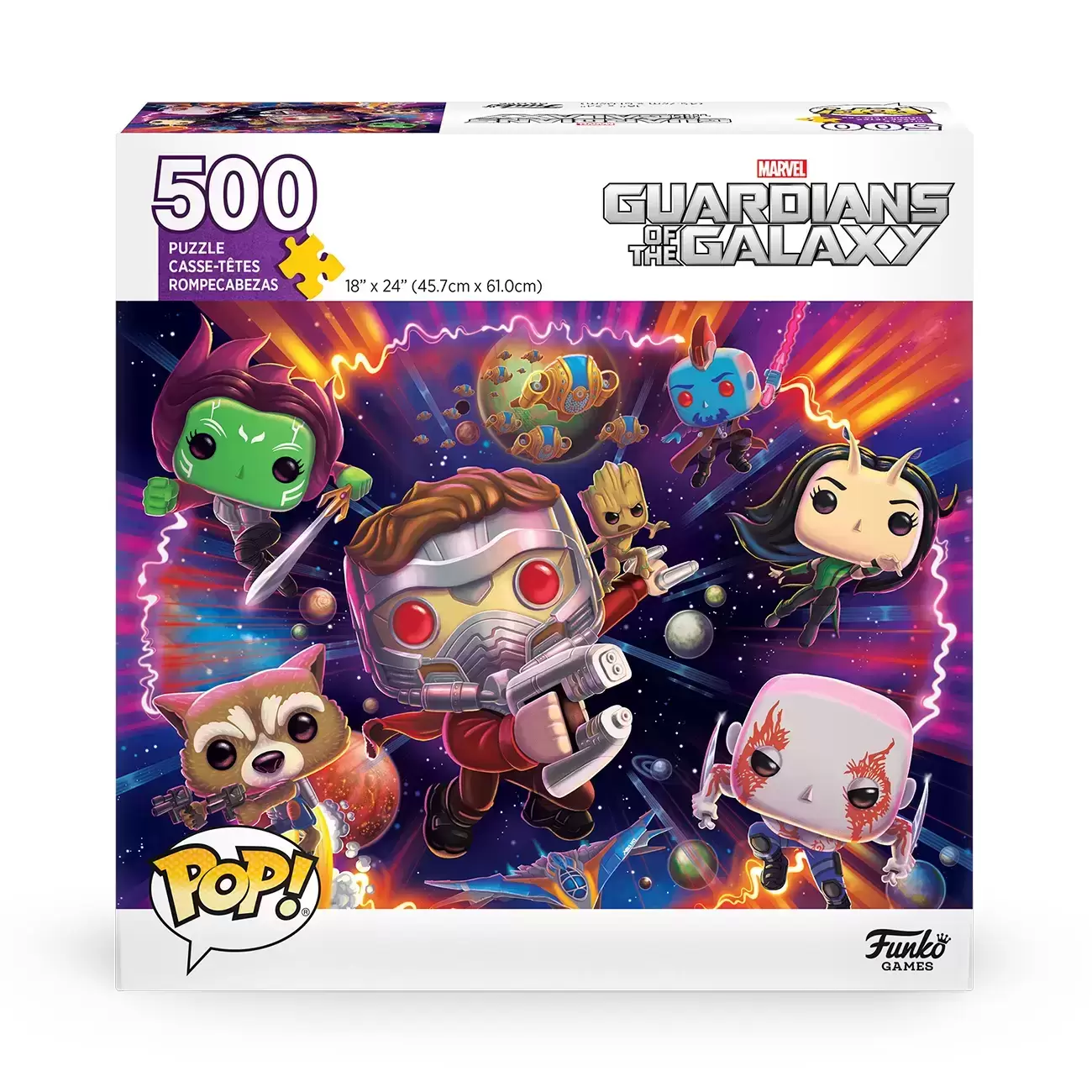 Funko Games - Pop! Puzzle – Guardians Of The Galaxy