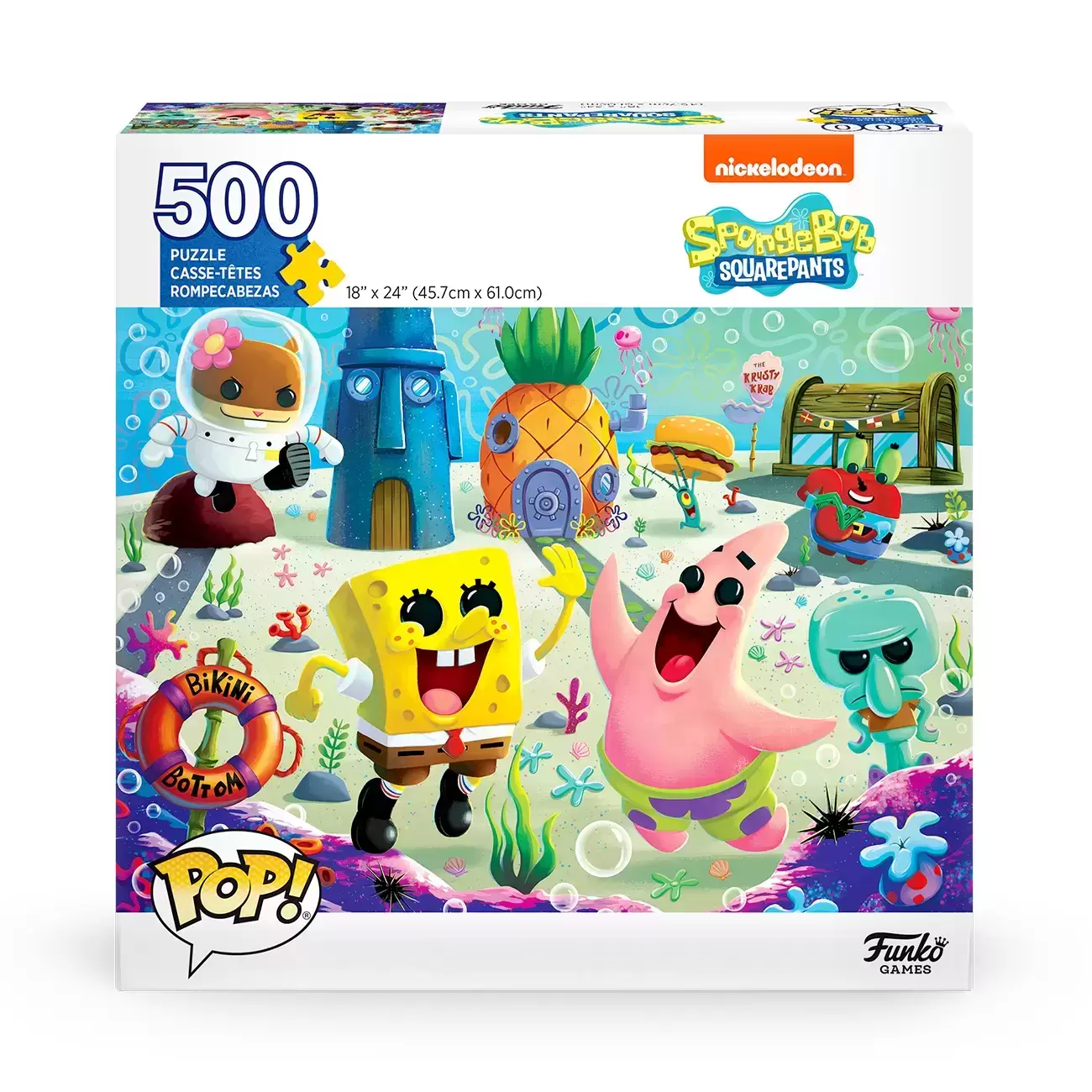 Funko Games - Pop! Puzzle – Spongebob Squarepants