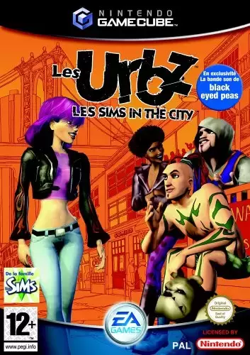Nintendo Gamecube Games - Les Urbz - Les Sims in The City