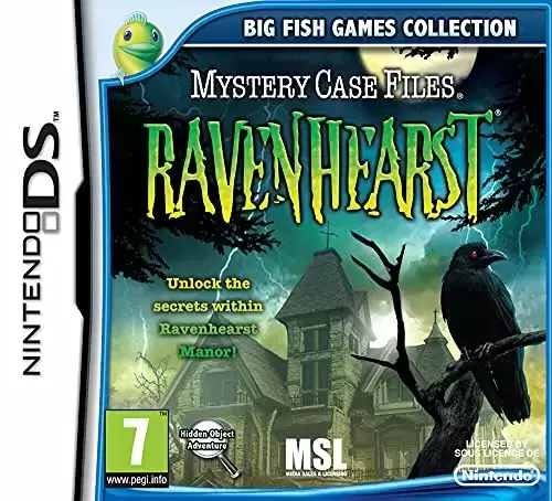 Jeux Nintendo DS - Mystery Case Files : Ravenhearst