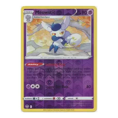 Silver Tempest - Meowstic Reverse