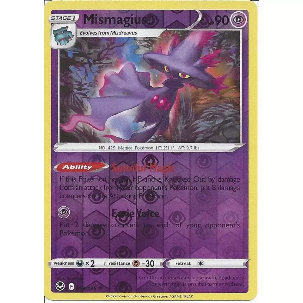 Silver Tempest - Mismagius Reverse