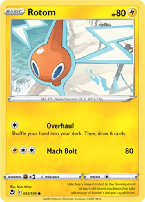 Silver Tempest - Rotom