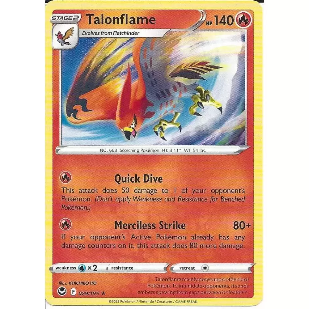 Silver Tempest - Talonflame