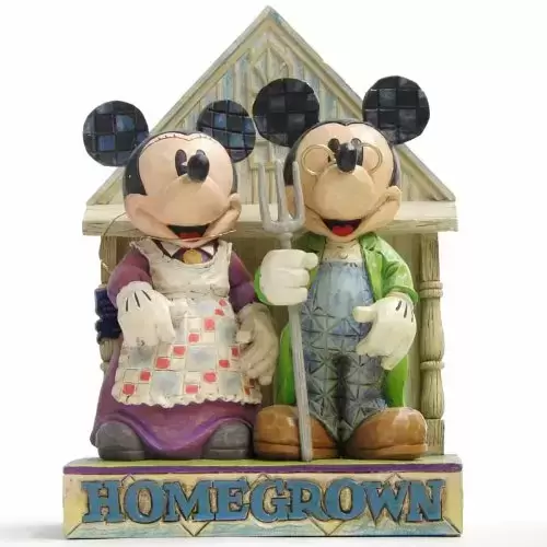 Disney Traditions by Jim Shore - Mickey & Minnie Homegrown