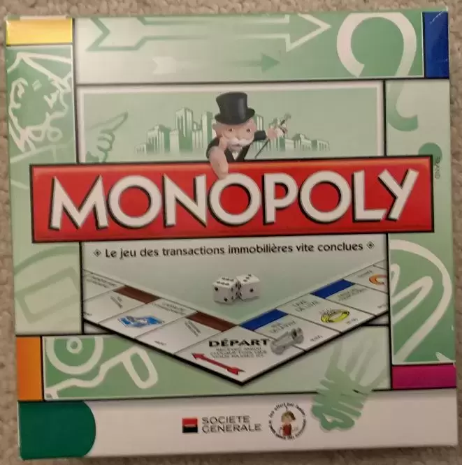Monopoly Inclassables - Monopoly Société Générale