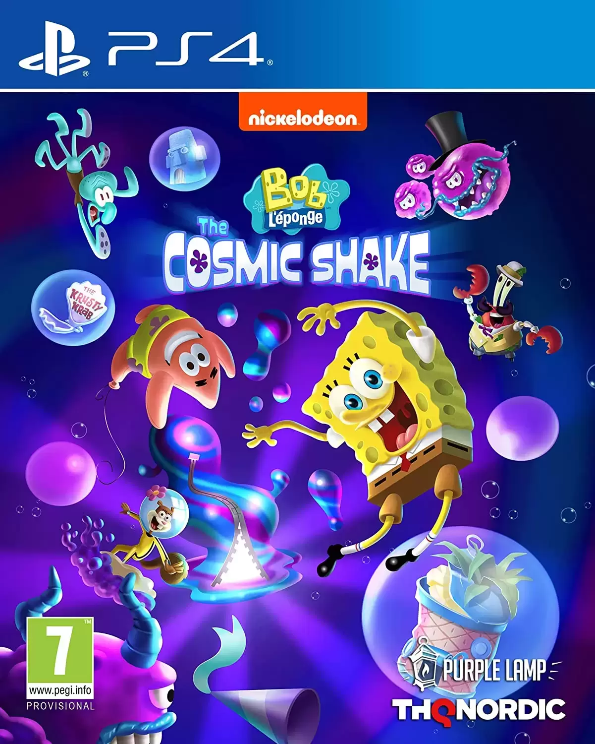 Jeux PS4 - Bob L\'eponge The Cosmic Shake