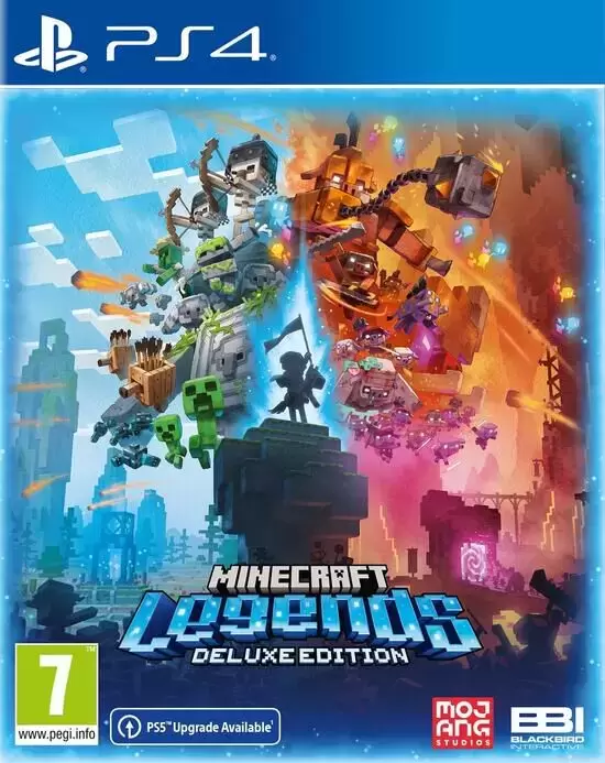 Jeux PS4 - Minecraft Legends Deluxe Edition