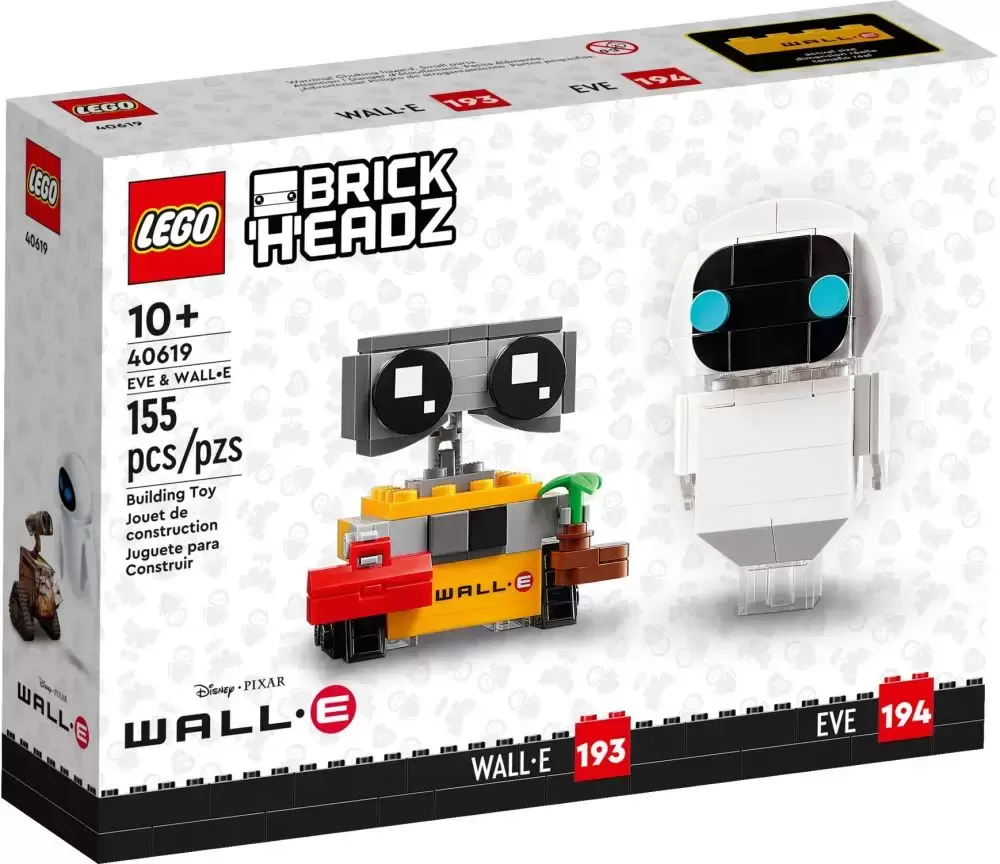 LEGO BrickHeadz - 193 & 194 - EVE & WALL-E