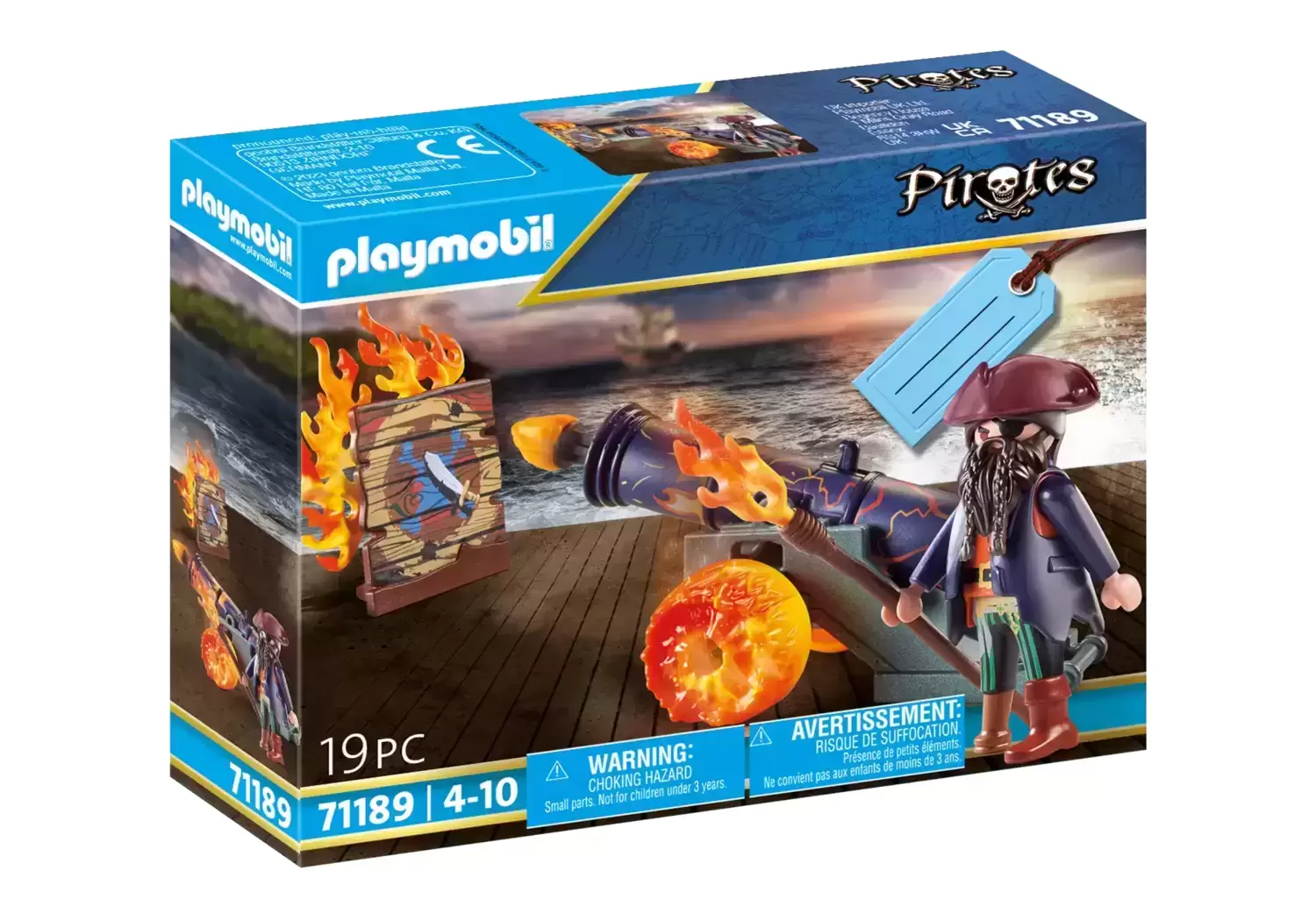 Pirate Playmobil - Pirate with Cannon Gift Set