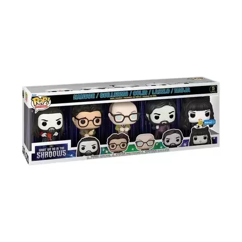 POP! Television - What We Do in the Shadows - Nador, Guillermo, Colin, Lazlo & Nadja 5 Pack