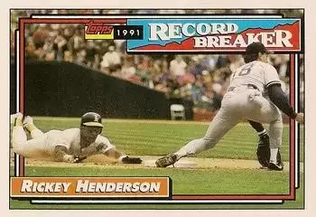 Baseball 1992 Picture Cards - Rickey Henderson RB
