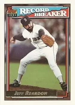 Topps Baseball 1992 Picture Cards - Jeff Reardon RB