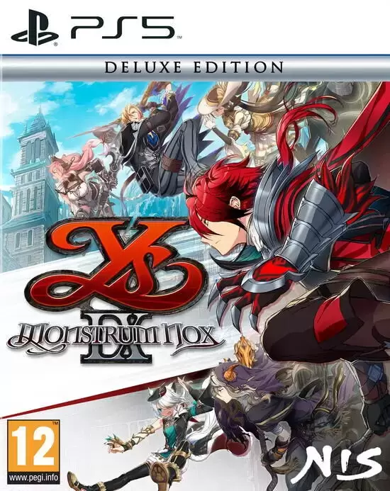 Jeux PS5 - Ys IX - Monstrum Nox - Deluxe Edition