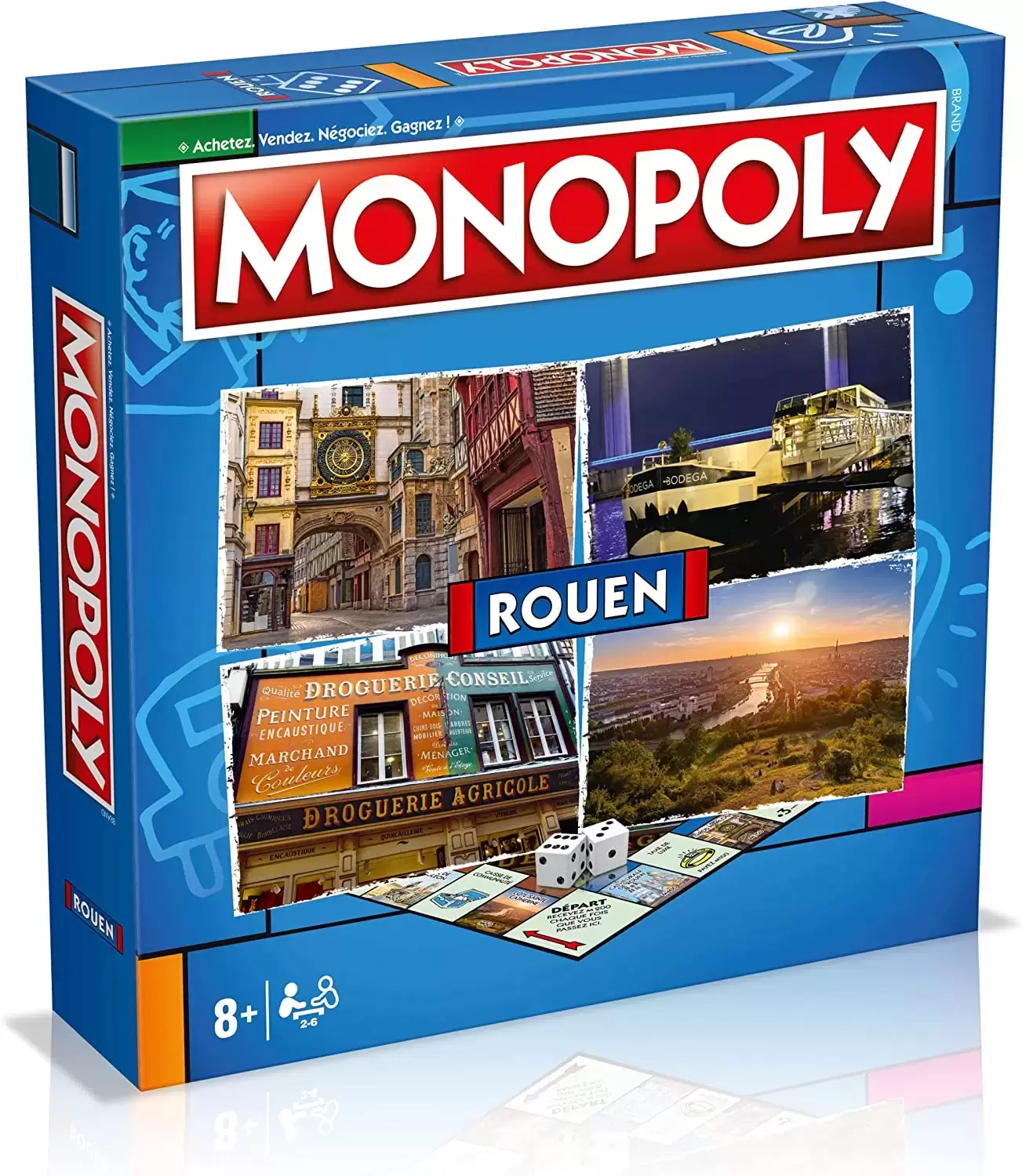 Monopoly des Régions & villes - Monopoly Rouen