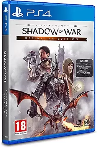 Jeux PS4 - Middle Earth: Shadow of War Definitive Edition