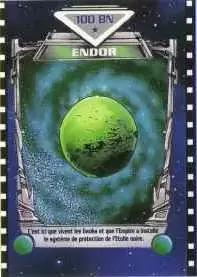 Cartes BN : Le défi du Jedi - Endor (version 1)