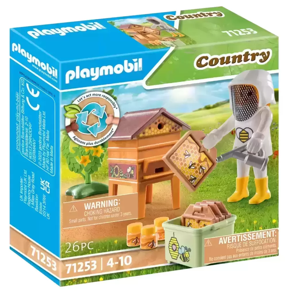 Playmobil Fermiers - Apicultrice avec ruche