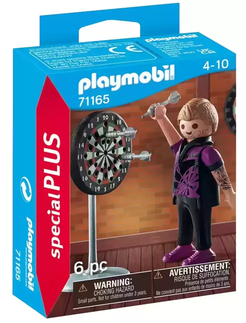 Playmobil SpecialPlus - Joueur de fléchettes