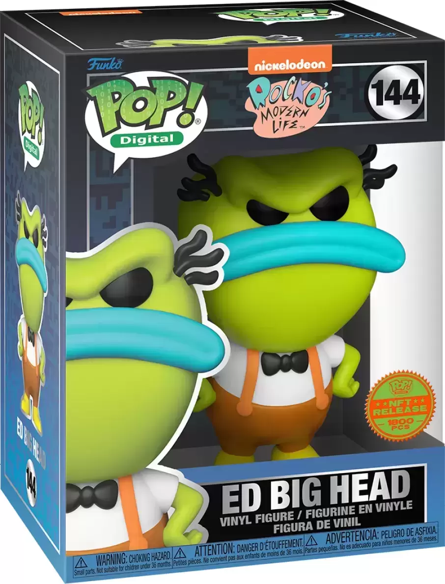 POP! Digital - Rocko\'s Modern Life - Ed Big Head