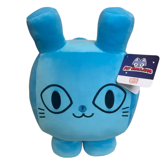 Big Games - Titanic Blue Balloon Cat - Roblox Plush