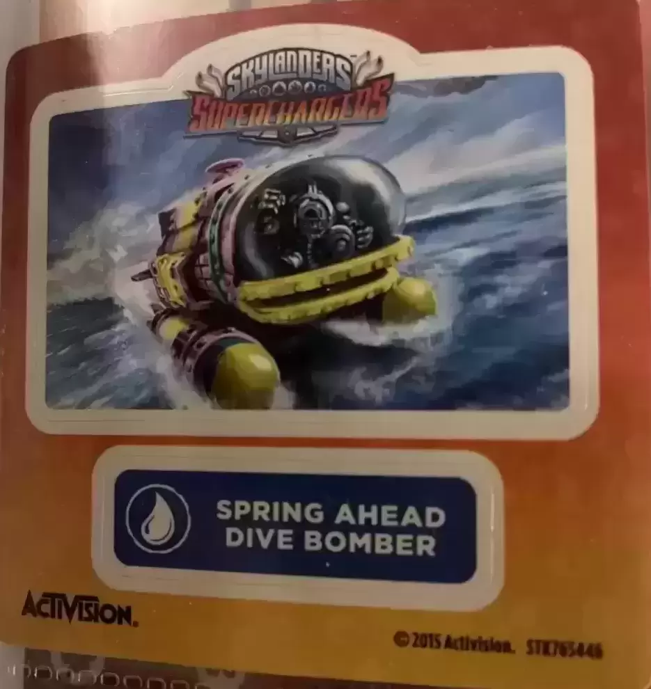 Skylanders SuperChargers - Spring Ahead Dive Bomber