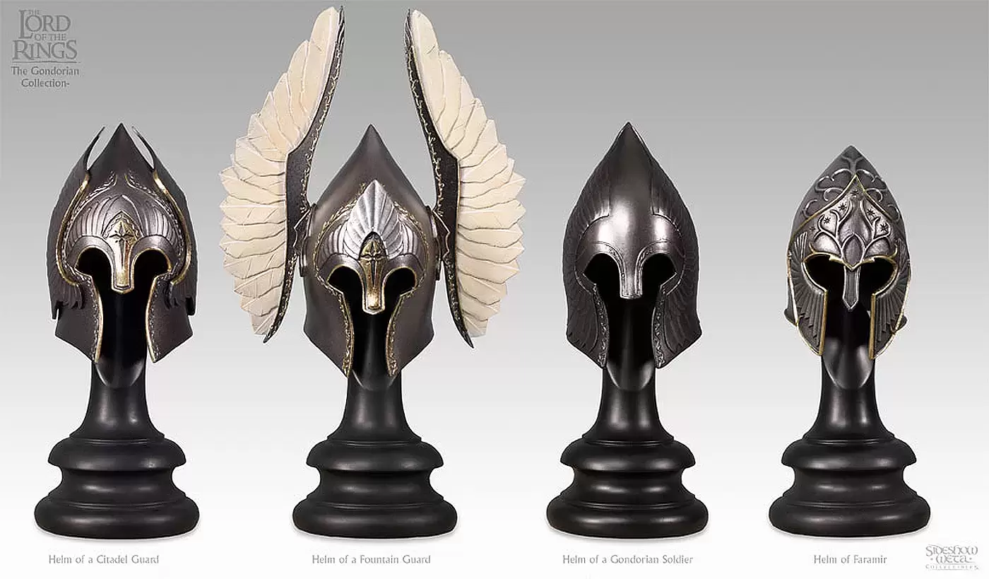 Weta Lord of The Rings - The Gondorian Helm Collection