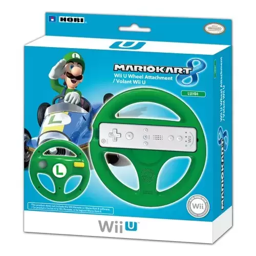 Matériel Wii U - Volant Luigi Vert