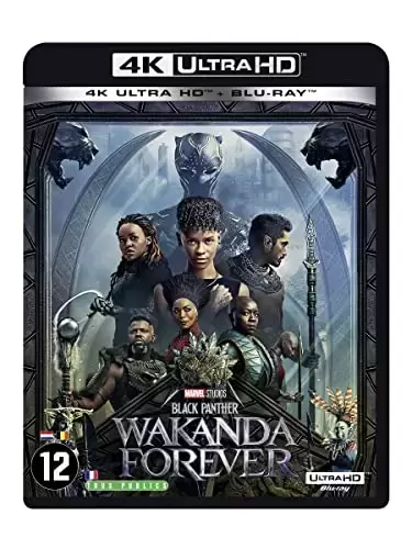 Films MARVEL - Black Panther : Wakanda Forever [4K Ultra HD + Blu-Ray]