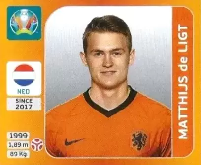 Euro 2020 Tournament Edition - Matthijs de Ligt - Netherlands