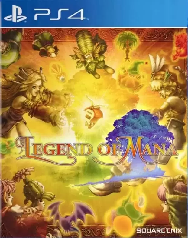 Jeux PS4 - Legend of Mana