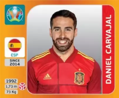 Euro 2020 Tournament Edition - Daniel Carvajal - Spain