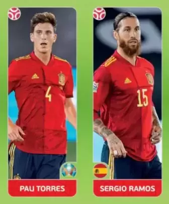 Euro 2020 Tournament Edition - Pau Torres / Sergio Ramos - Spain